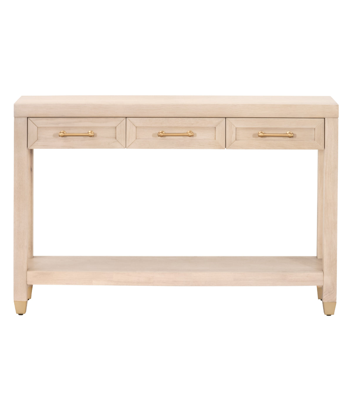  Essentials For Living Stella Narrow Console Table Light Honey Oak - Light Honey Oak - Bonton