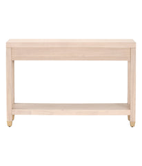 Stella Narrow Console Table Light Honey Oak