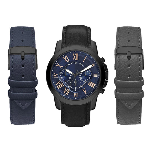 Analog Watch-Strap Set