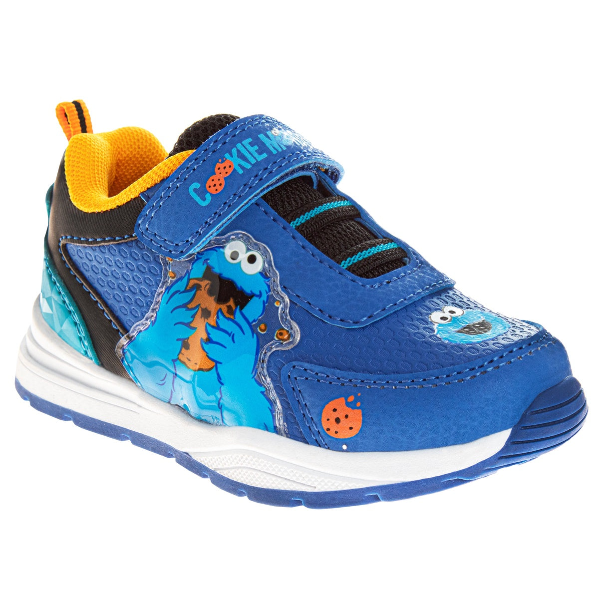  Josmo Sesame Street Boys/Girls Cookie Monster Hook and Loop Fashion Sneaker (Toddlers) - 5 - Bonton