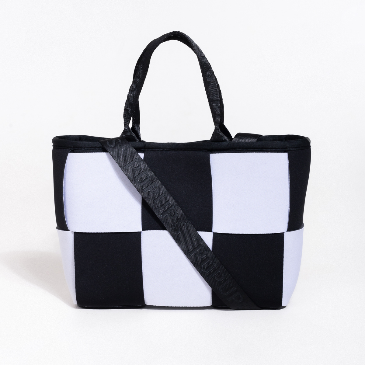  Pop Ups Brand Mini Icon Tote Black And White - Default Title - Bonton