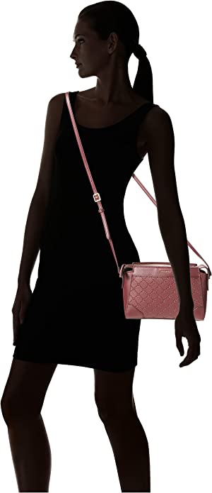  Nine West Brooklyn Crossbody Bag - Merlot Logo - Bonton