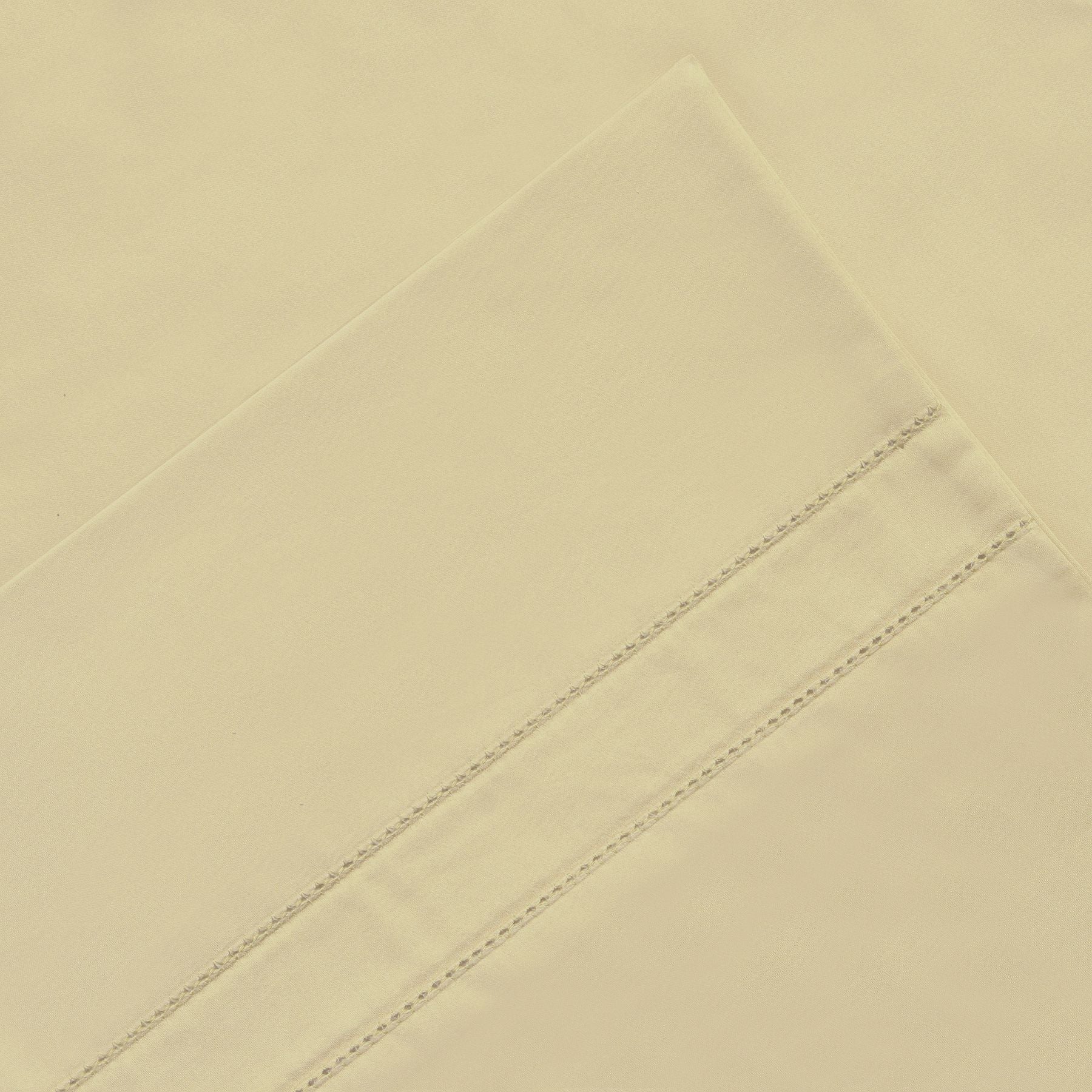  Pointehaven 620 Thread Count Solid Luxury Pillowcases - Bone - Bonton