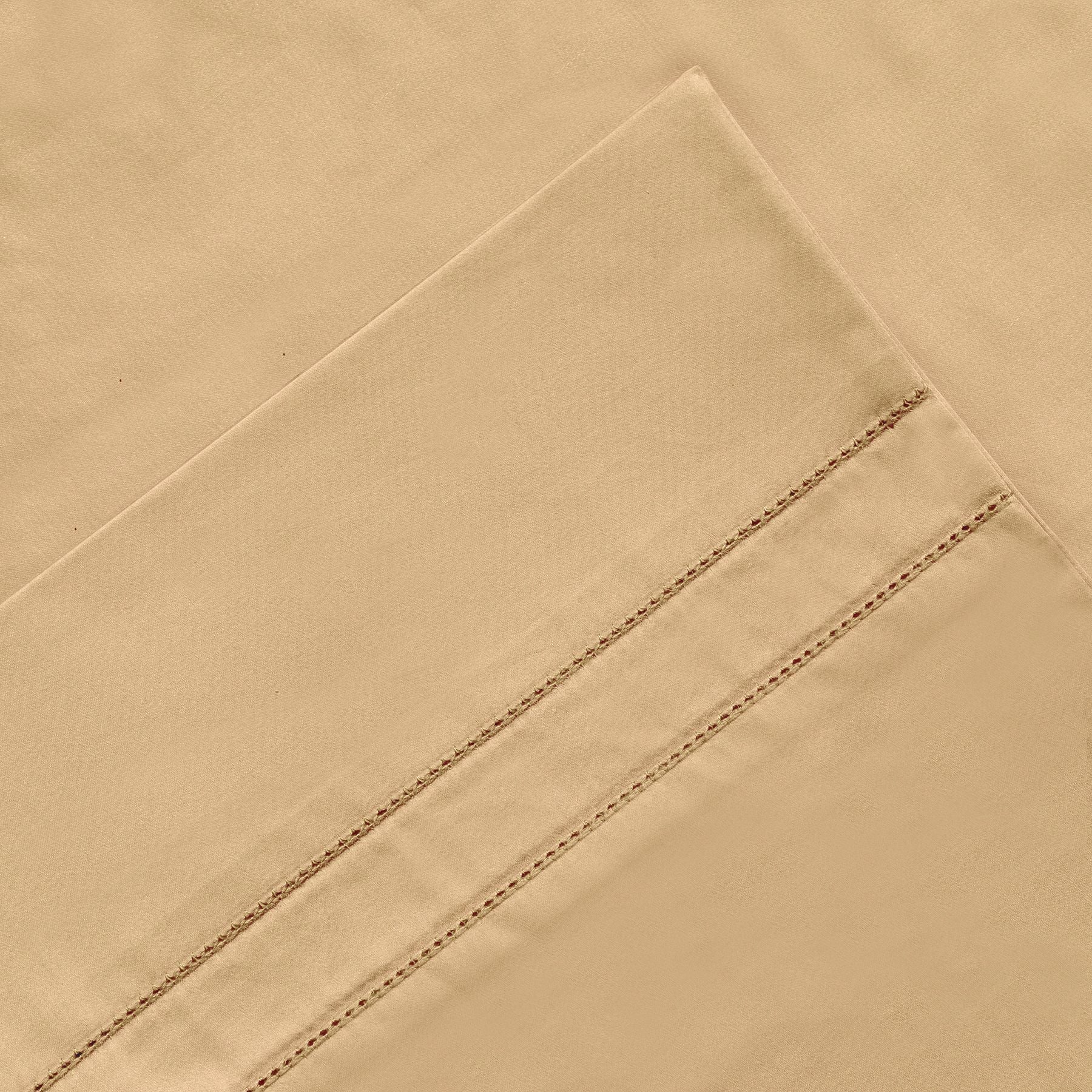  Pointehaven 620 Thread Count Solid Luxury Pillowcases - Bone - Bonton