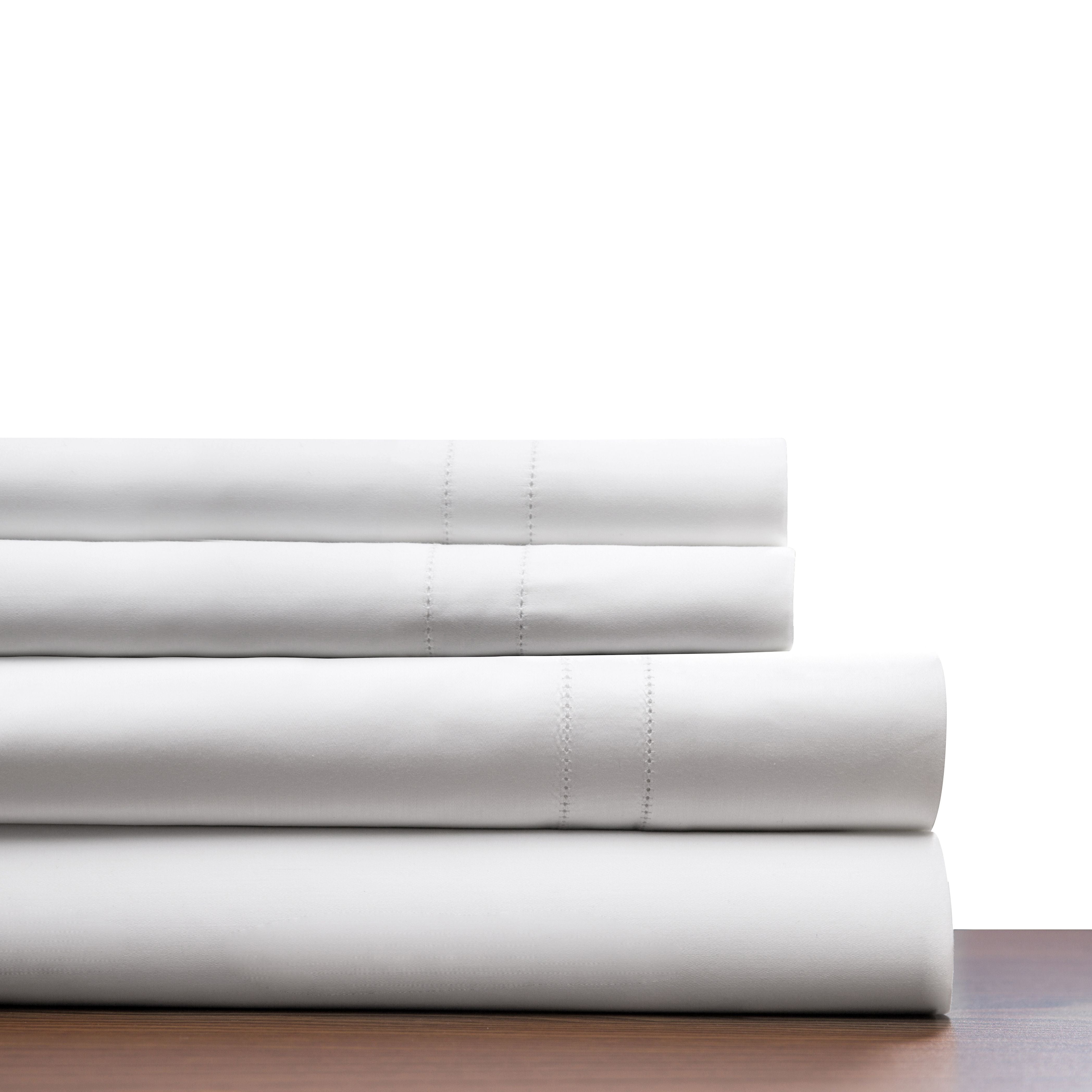  Pointehaven 620 Thread Count Luxury Sheet Set - Moss - Bonton