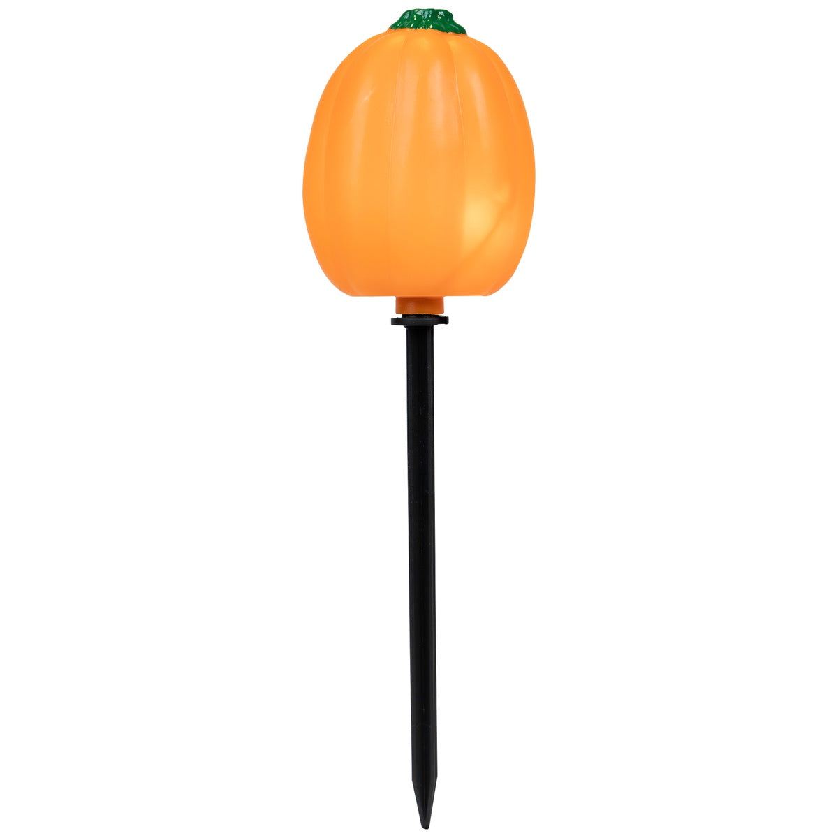  Northlight Jack-O-Lantern Shaped Halloween Pathway Markers - Clear - 3.75' Black Wire - 5ct - Default Title - Bonton