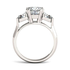 Charles & Colvard 4.24cttw Moissanite Cushion Halo Engagement Ring