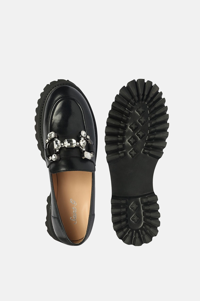  Saint G Feri - Heeled Mule - Black - Bonton