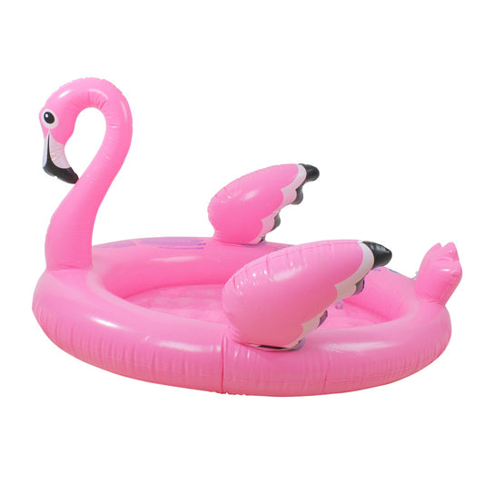Inflatable Flamingo Children's Swimming Pool - 42.5" - Pink
