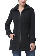 Women's Bao Hooded Wool Coat