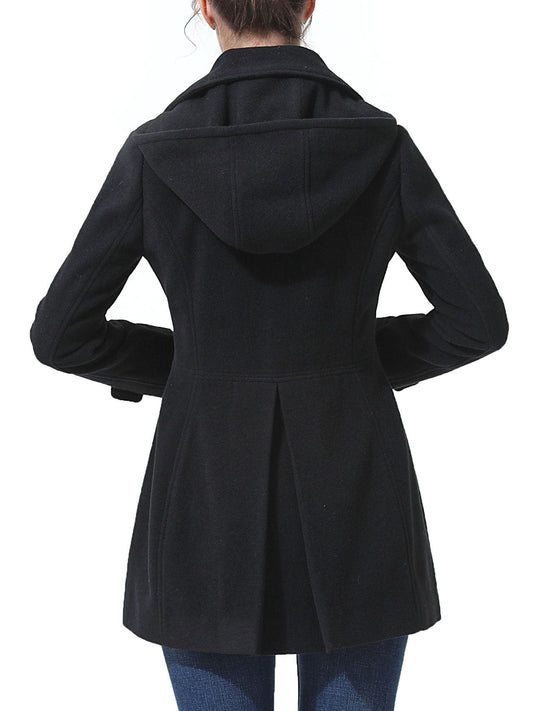 Women's Bao Hooded Wool Coat