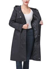 Women's Riley Water-Resistant Hooded Zip-Out Lined Coat