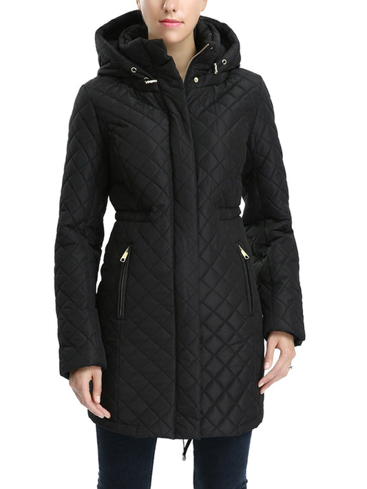 Women's Angela Water-Resistant Quilted Parka Coat