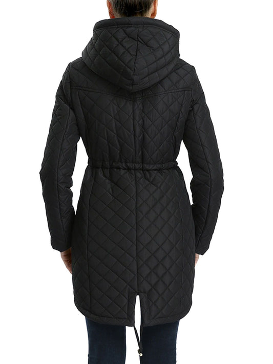 Women's Angela Water-Resistant Quilted Parka Coat