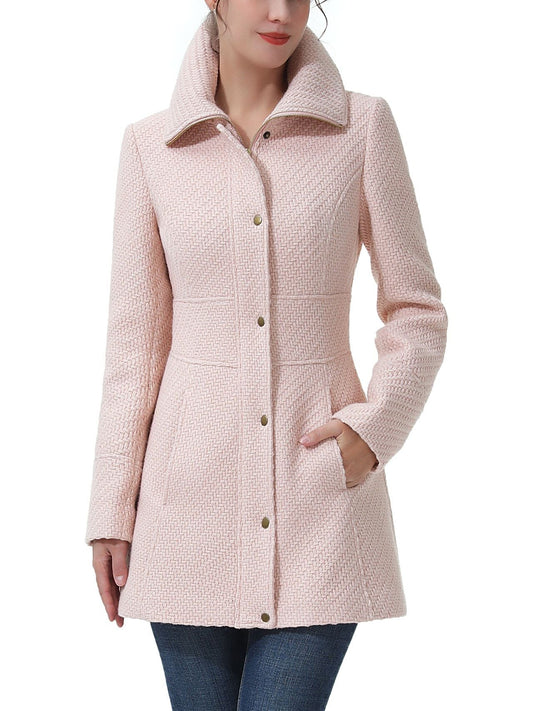 Women's Ana Boucle Wool Walking Coat