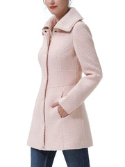 Women's Ana Boucle Wool Walking Coat