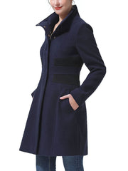 Women's Ari Fit & Flare Wool Coat