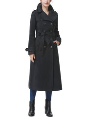 Women's Dee Full Length Long Wool Trench Coat