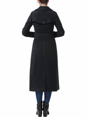 Women's Dee Full Length Long Wool Trench Coat