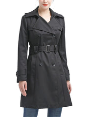 Women's Emma Water-Resistant Hooded Trench Coat