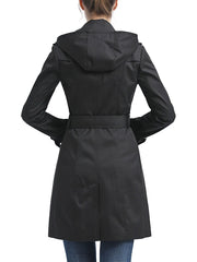 Women's Alexa Water-Resistant Classic Hooded Trench Coat