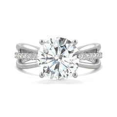 Charles & Colvard 2.90cttw Moissanite Engagement Ring