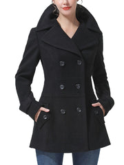 Women's Mya Wool Peacoat