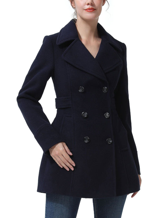 Women's Ayu Wool Peacoat