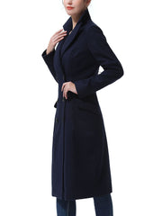 Women's Bri Long Wool Peacoat