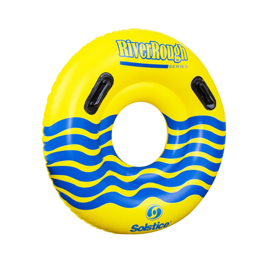 Inflatable River Rough Swimming Pool Ring Tube With Handles - 48"