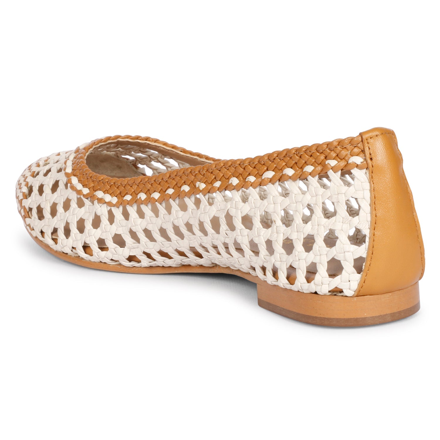  Saint G Via - Ballerina - Tan Ivory - Bonton