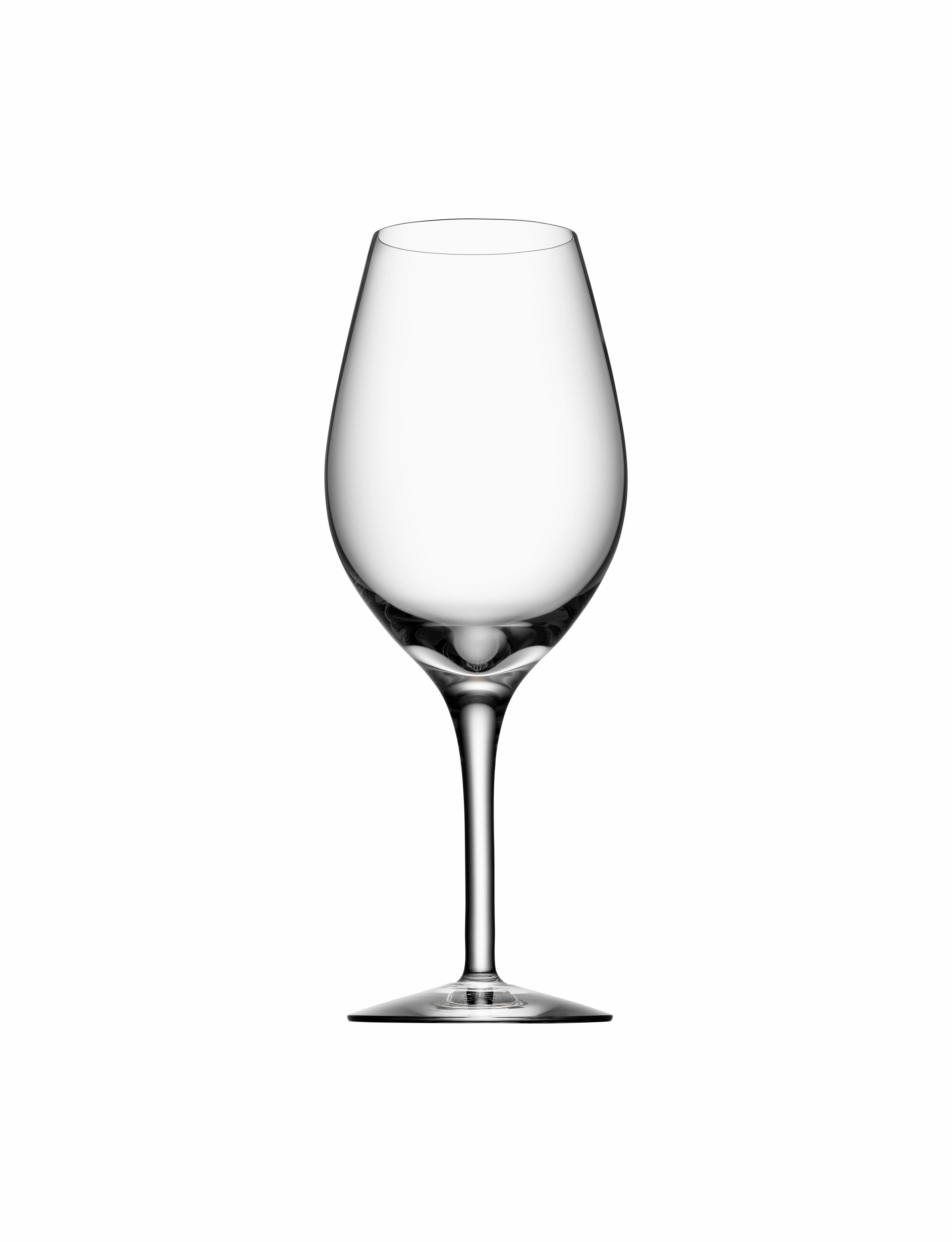  Orrefors More Wine Glass Pair - Clear - Bonton