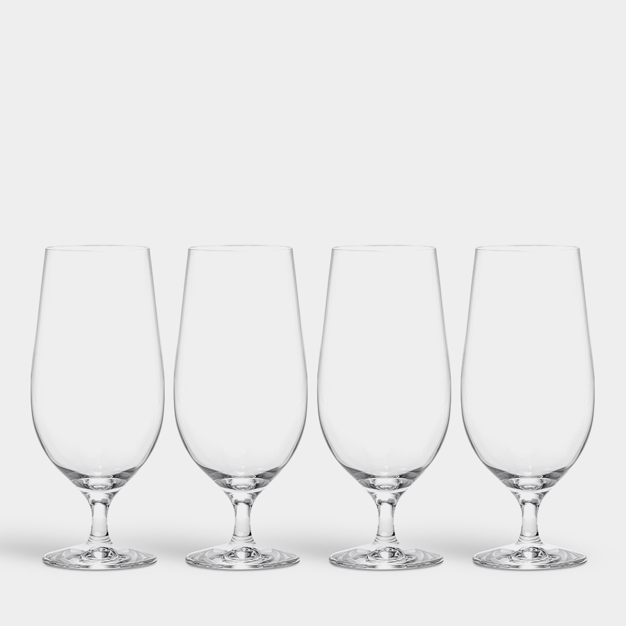  Orrefors Beer Lager 4 Piece Set - Clear - Bonton