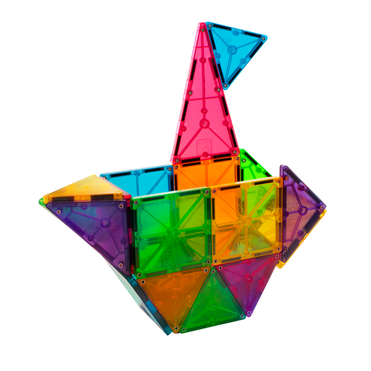MAGNA-TILES Classic 32-Piece Magnetic Construction Set, The ORIGINAL Magnetic Building Brand