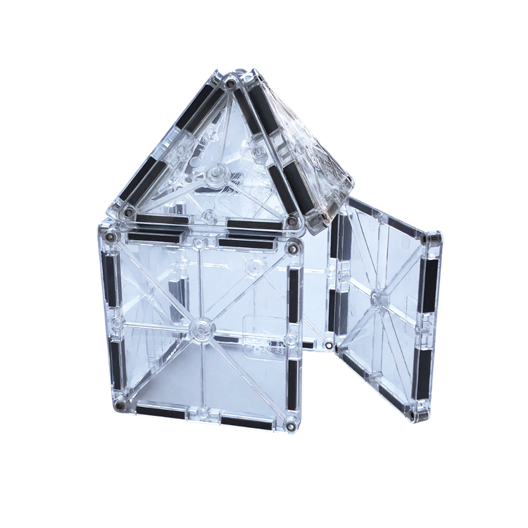 MAGNA-TILES ICE 16-Piece Magnetic Construction Set, The ORIGINAL Magnetic Building Brand