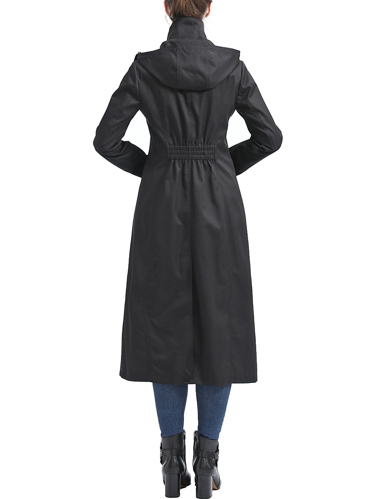  BGSD Women's Kathy Water-Resistant Hooded Maxi Parka Coat - Black - Bonton