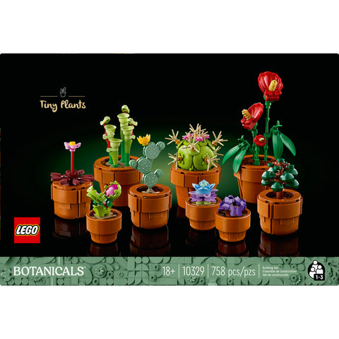 LEGO® Icons Tiny Plants Building Set for Adults 10329