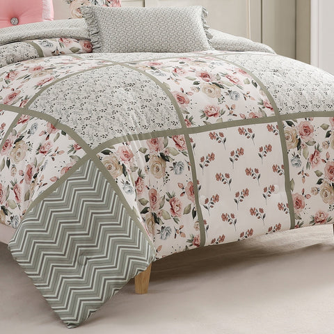 Bebejan Sage Serenity 5 Piece Reversible Comforter Set