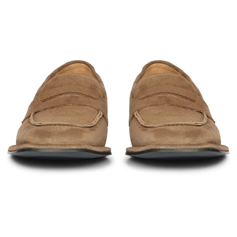 Carla Suede - Heel Loafers