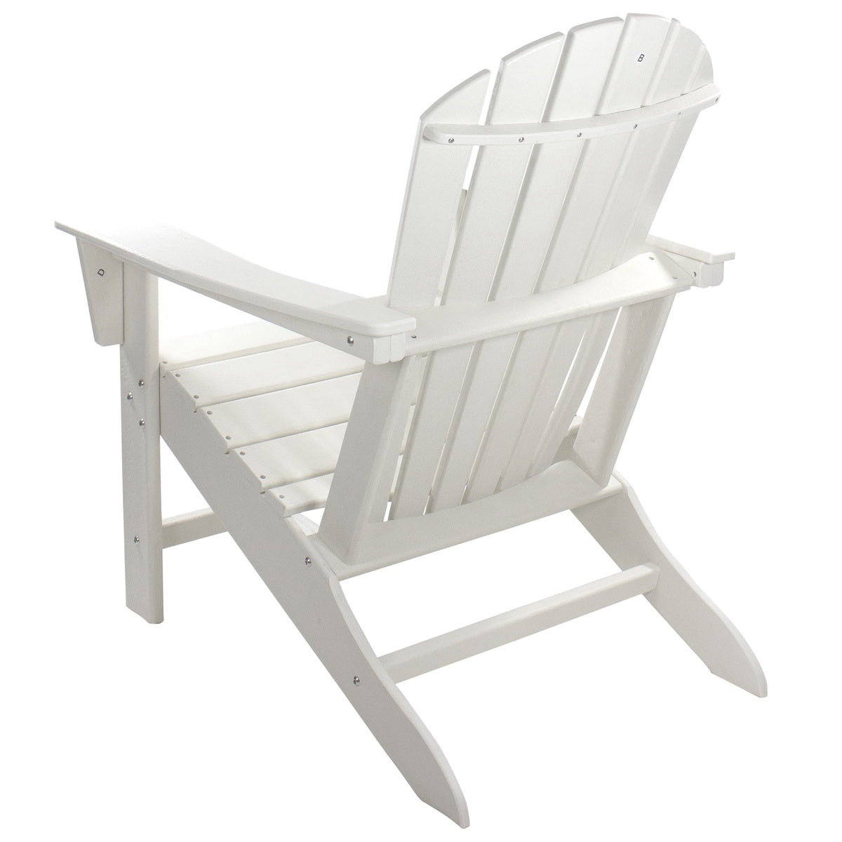  Northlight All Weather Recycled Plastic Outdoor Adirondack Chair  White - Default Title - Bonton