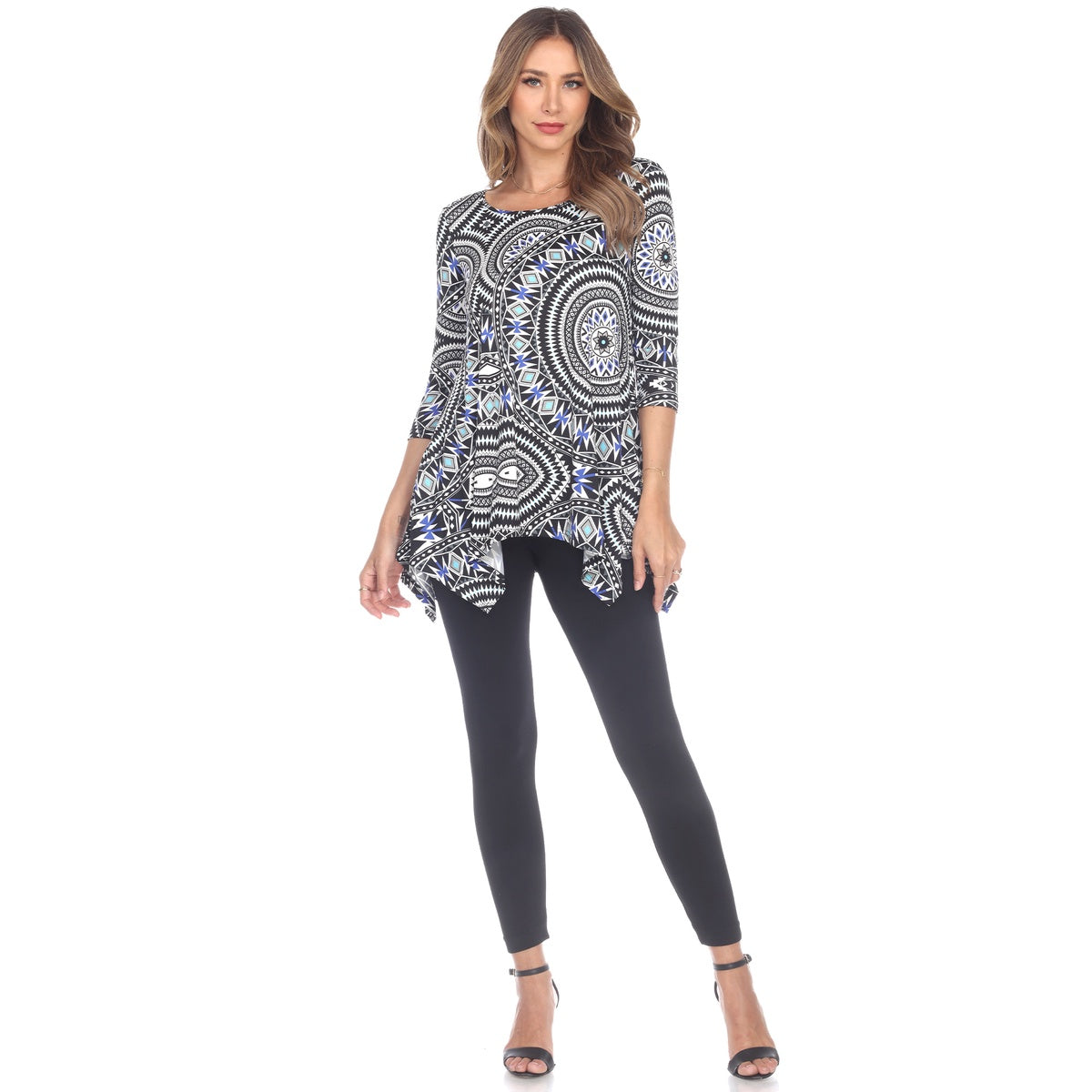  White Mark Women's Maji Tunic Top - S - Bonton