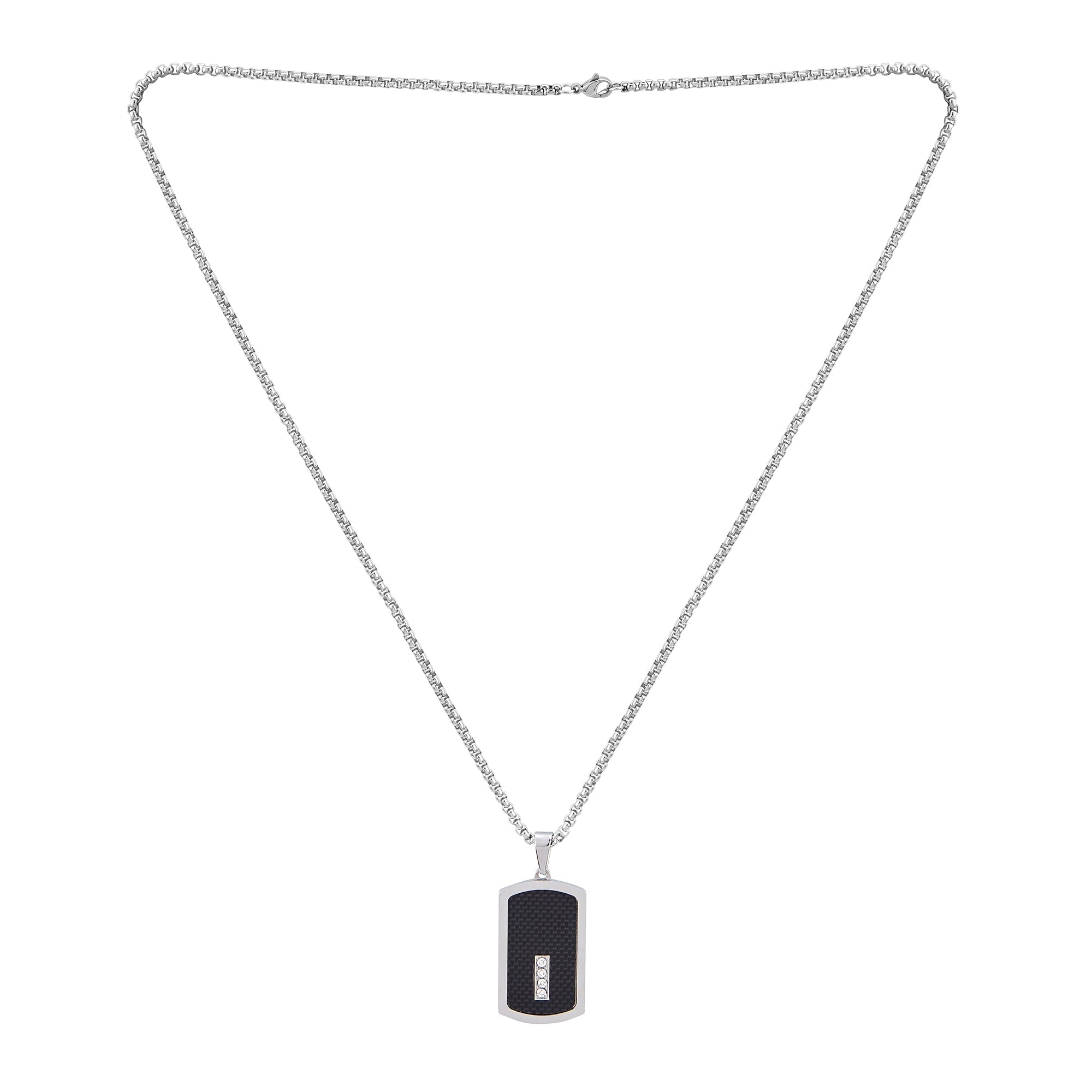  American Exchange American Exchange Dog Tag Necklace - Gold - Bonton