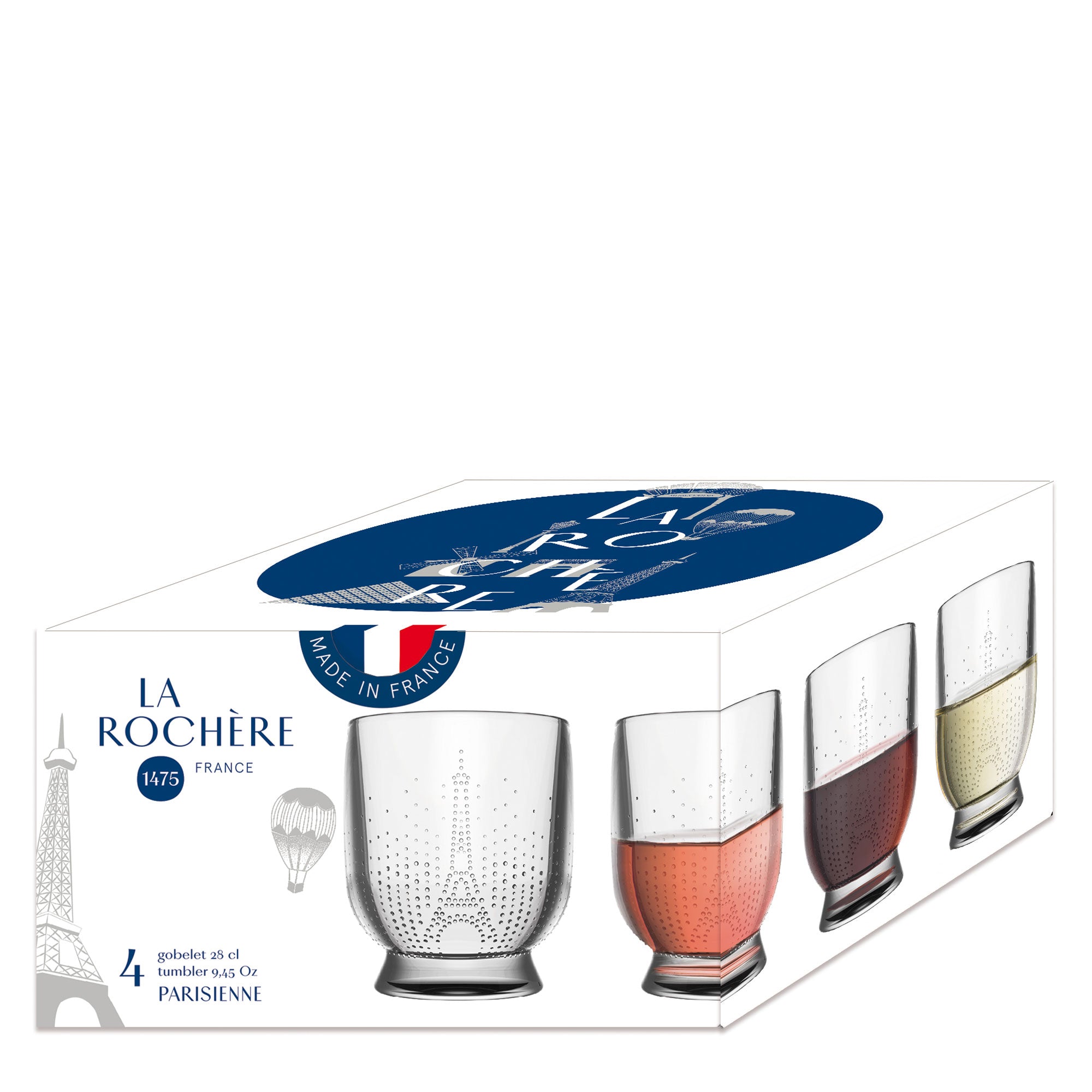  La Rochere Parisienne Tumbler Set-4 - Default Title - Bonton