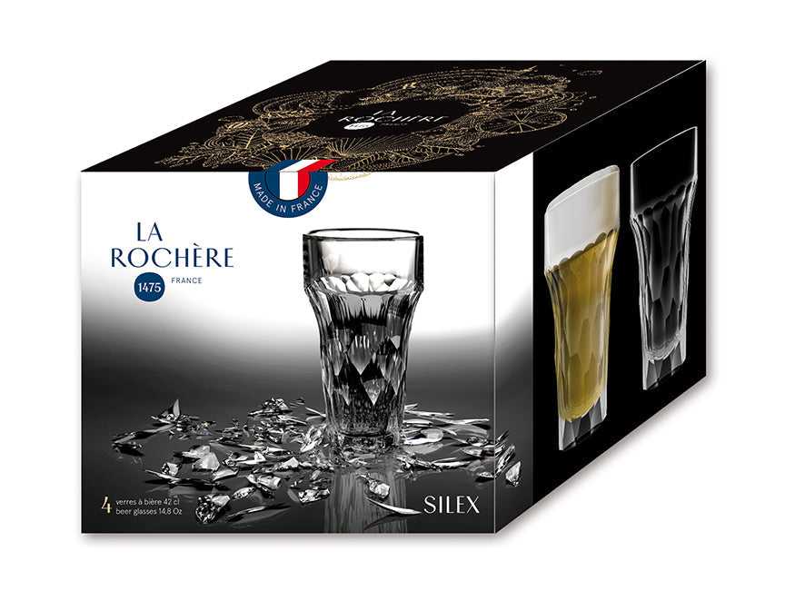  La Rochere Silex Beer Glass Set-4 - Default Title - Bonton