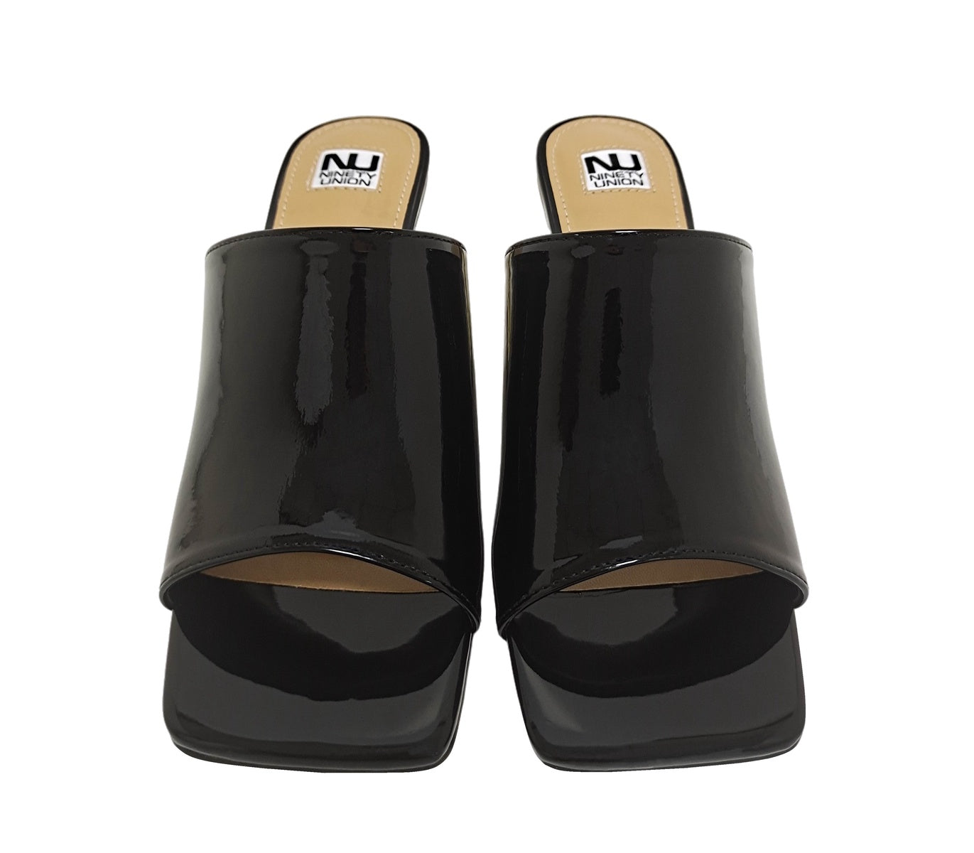  Ninety Union Florence Metal Heel Slide - Black - Bonton