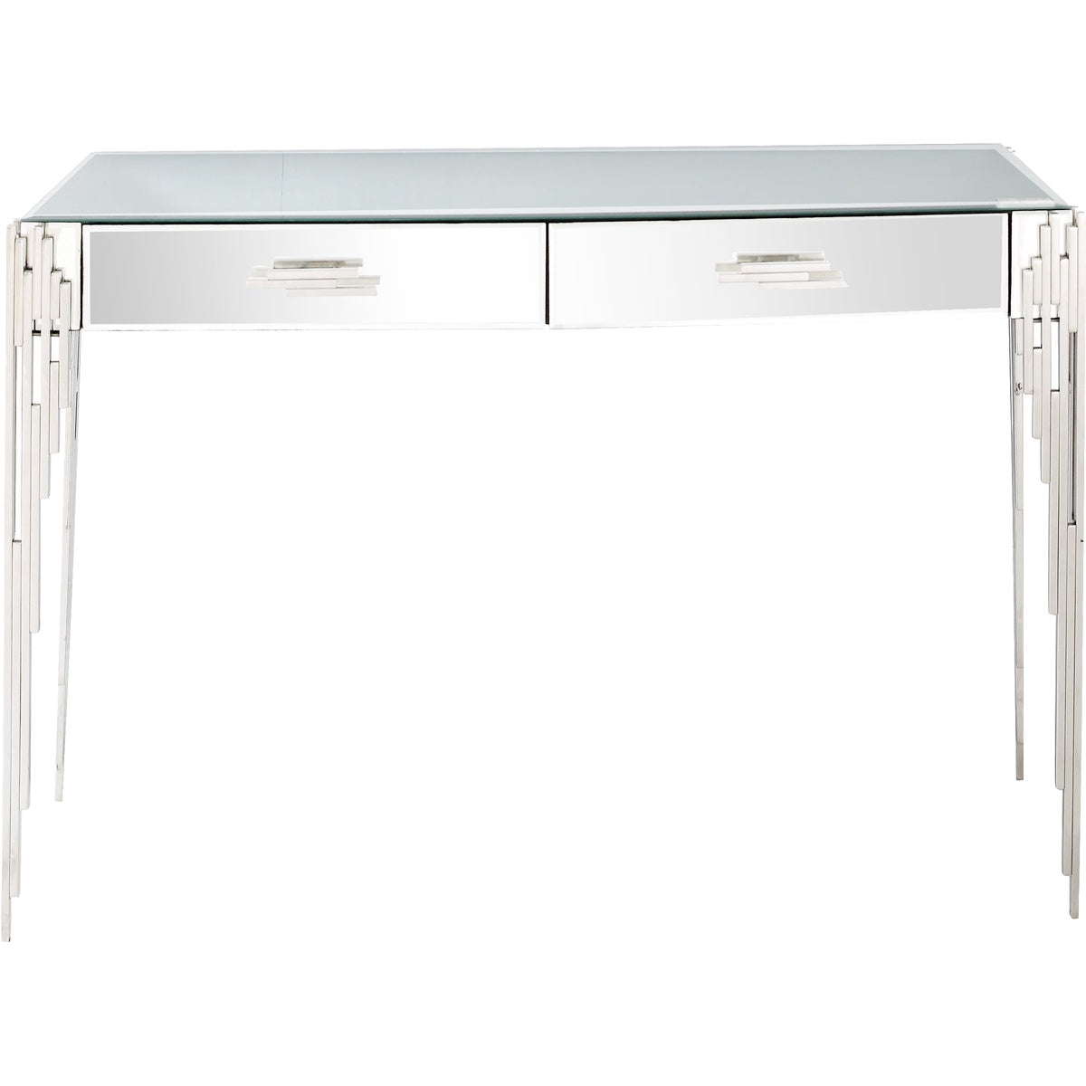  Skylar Wall Mirror and Console - Mirror - Bonton