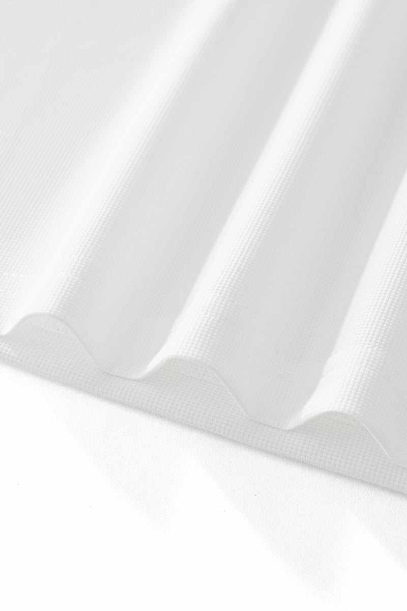  Barocco Stride Contrast Collar Polo WHITE - WHITE - Bonton