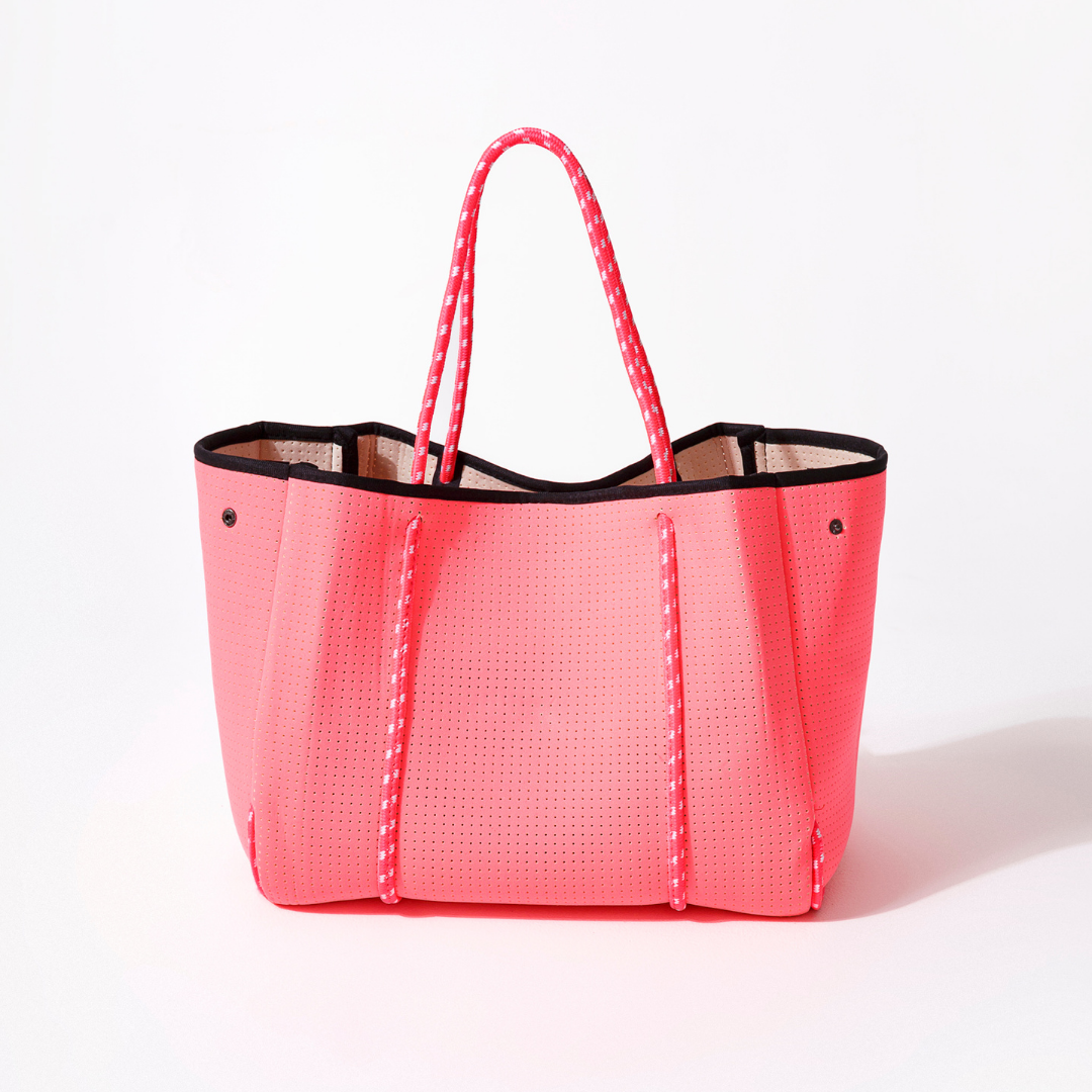  Pop Ups Brand Neon Pink Set - Everyday Tote And Pouch - Default Title - Bonton