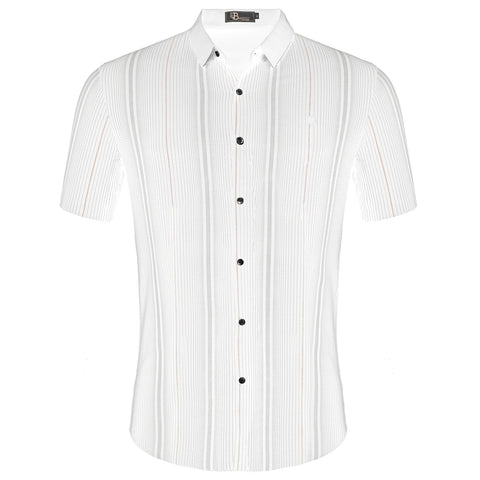 Fearless Finesse Short-Sleeve Shirt WHITE