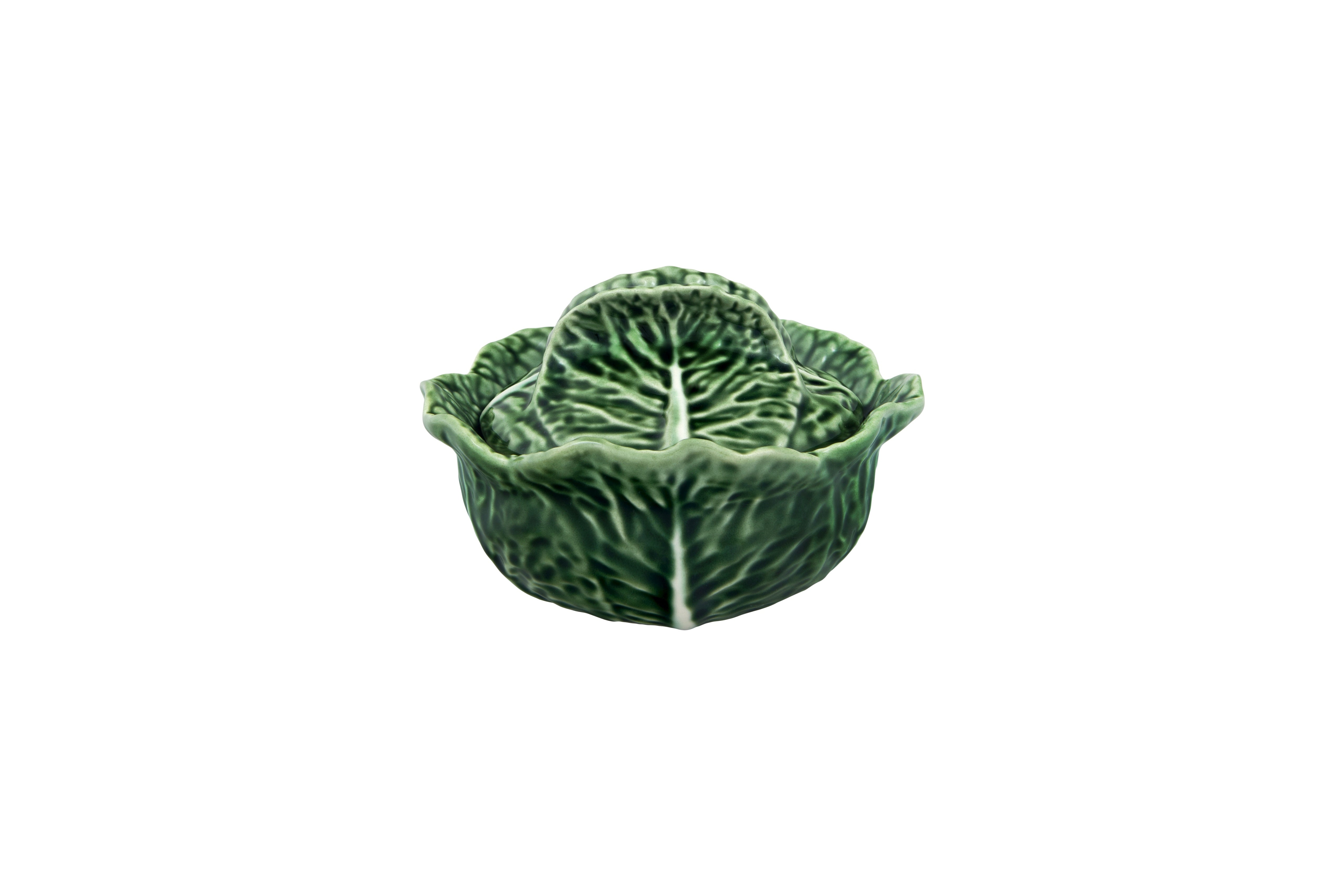  Bordallo Pinheiro Cabbage Small Tureen - Green - Bonton